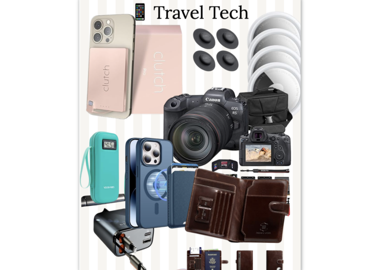 ✈️ My Travel Tech Essentials: Gadgets, Luggage & a Little Chaos